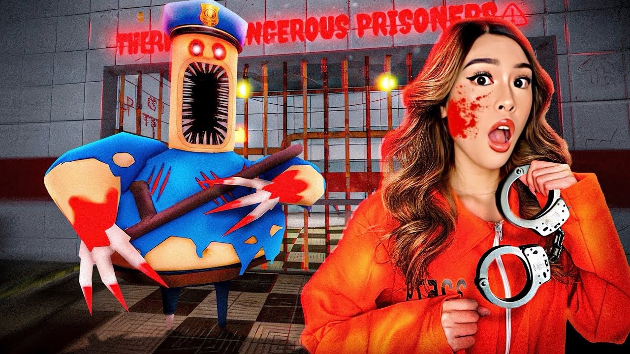 KAT Escapes Barry EXE Prison Run in Roblox 🏃‍♀️