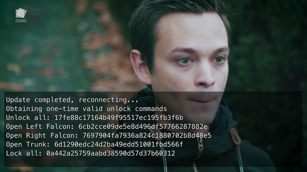 COSIC researchers hack Tesla Model X key fob