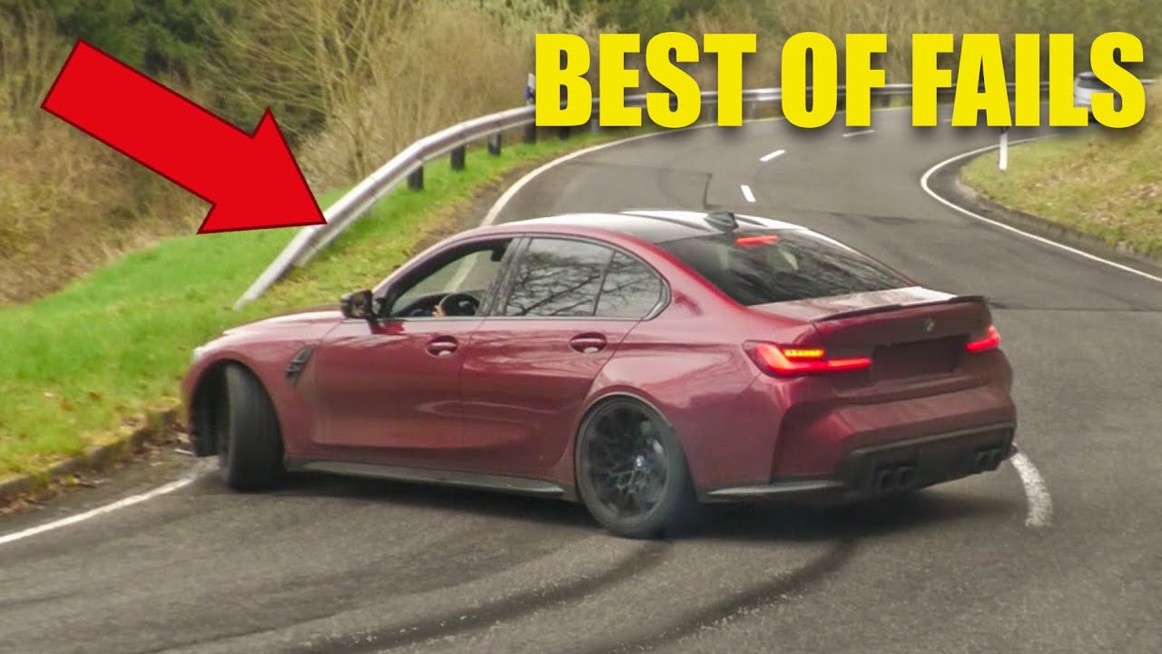 Car Fails & Close Calls 2024: BMW M, Audi RS & More 🚗