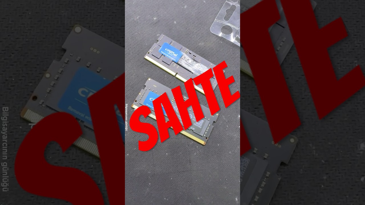 DDR5 Beware of Fake DDR5 Crucial RAM ⚠️