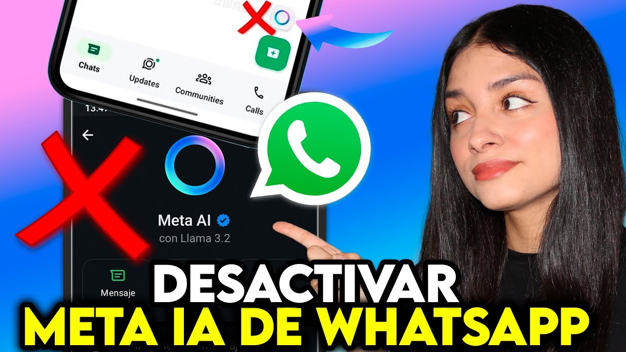 Cómo Desactivar el Chat Meta AI en WhatsApp ❌