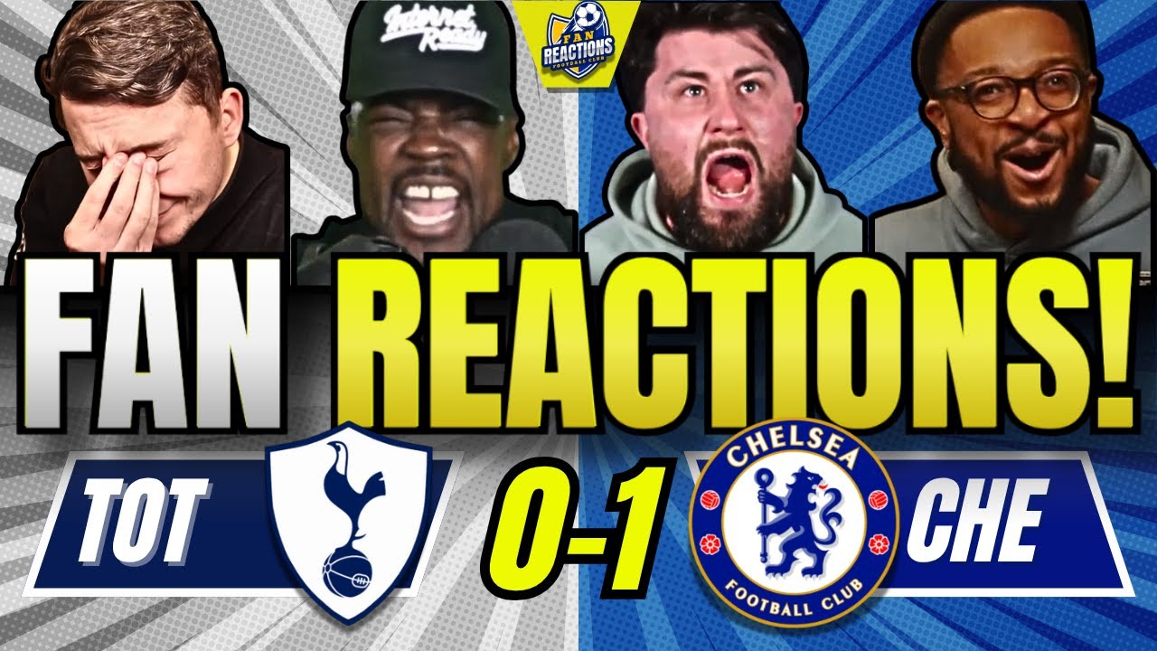 Spurs vs Chelsea: Fans React to 0-1 Thriller | Premier League Highlights β½