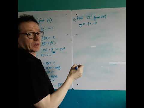 Multiplicative inverses (Modular arithmetic)