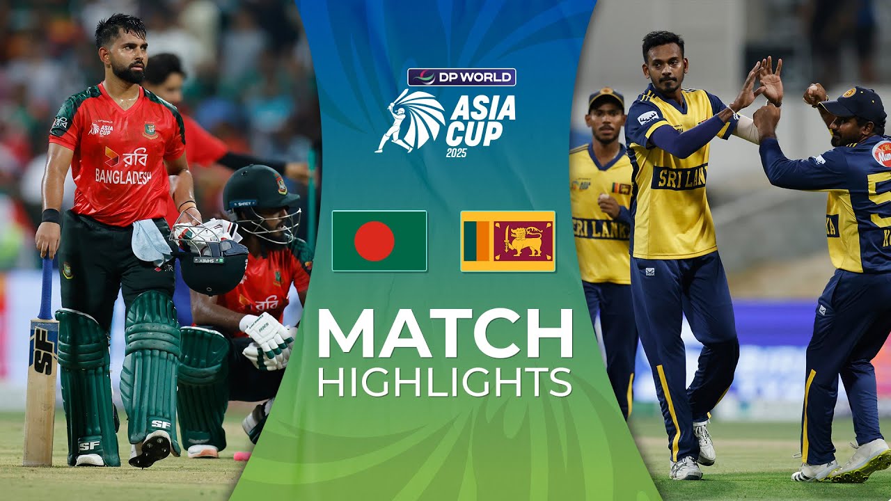 Exciting Match 5: Bangladesh vs Sri Lanka | Asia Cup 2025 Highlights 🏏