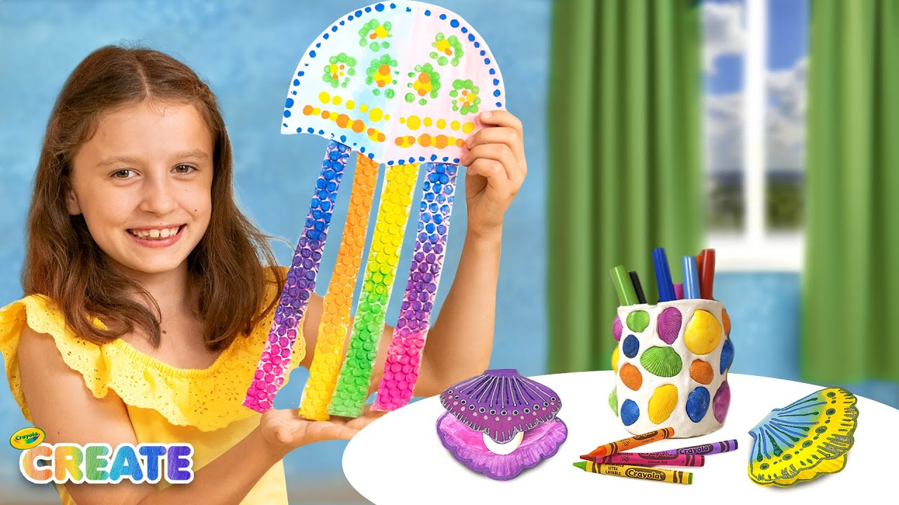 Beach to Craft: Easy Summer Art Projects for Kids 🐚