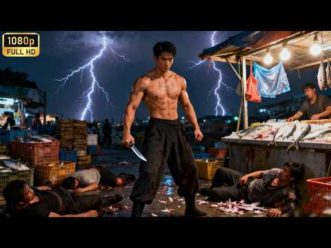 Côn đồ bắt nạt người bán cá, không ngờ anh ta là sát thủ nguy hiểm nhất! Tất cả quỳ xin tha!