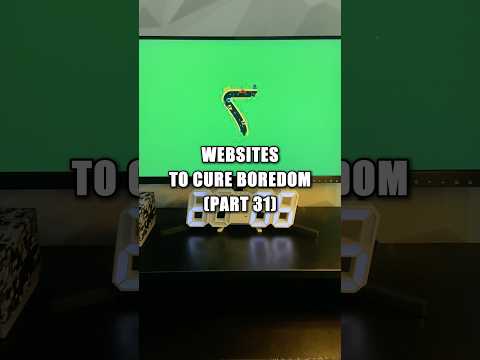Websites to cure boredom (part 31)