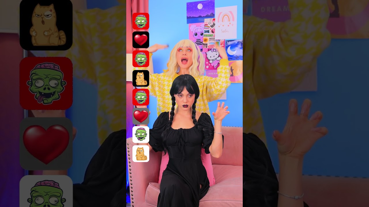 Tantangan Barbie! Tutorial Menari oleh Wednesday Addams 🎶