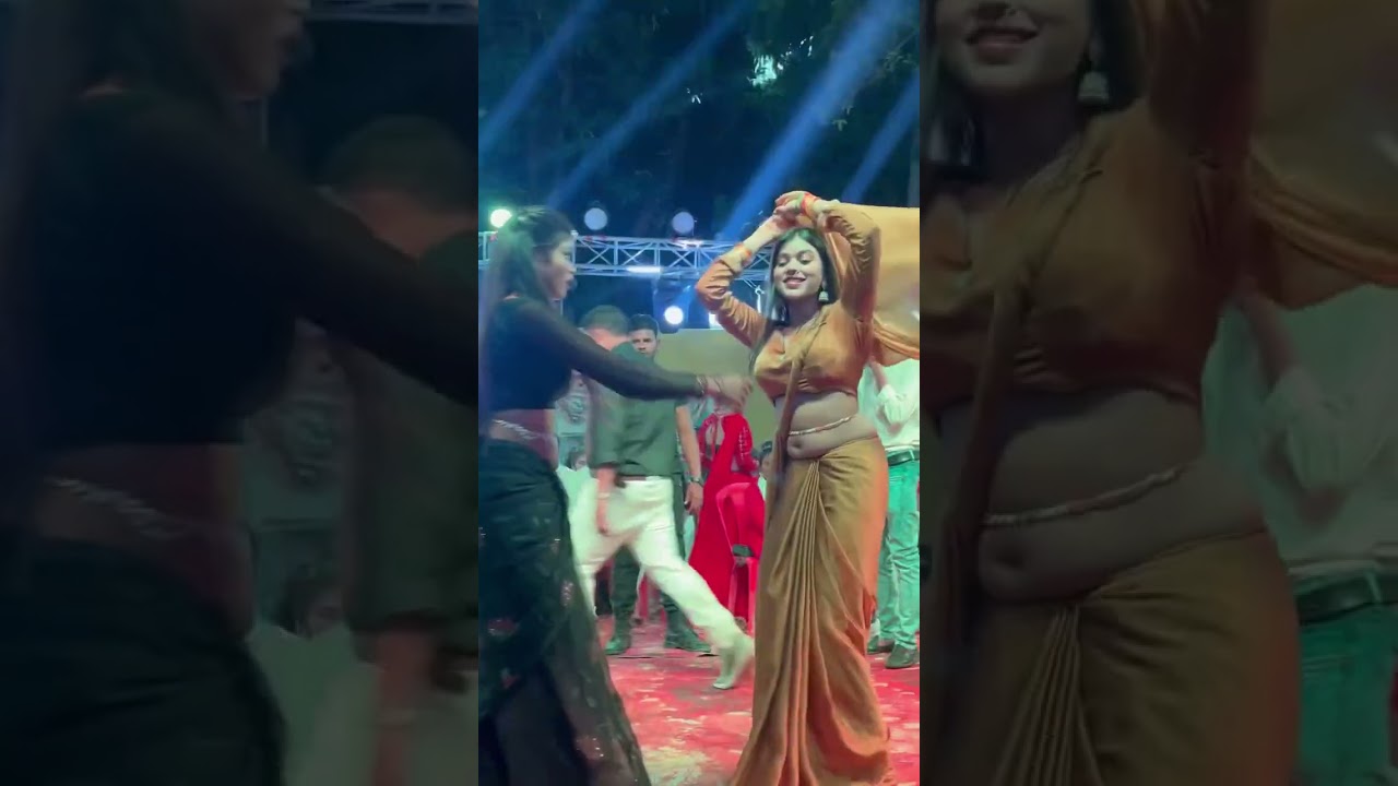 #New Priya Suhani& Kajal Raj stage program Bhojpuri viral dance#reel shoot tending video#music#