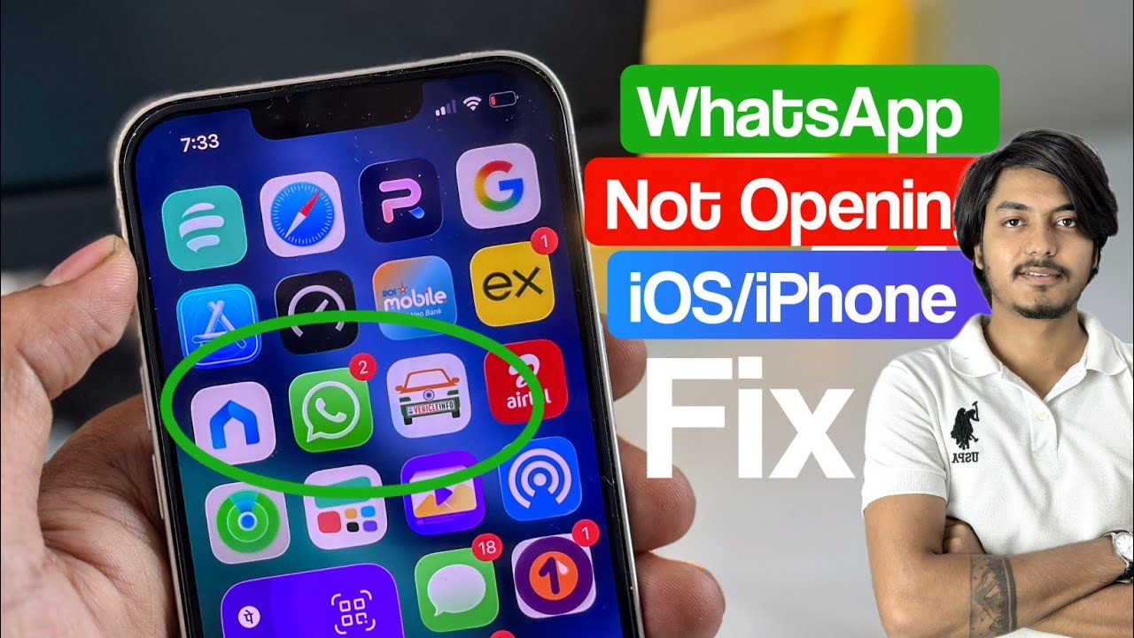 WhatsApp Not Opening in iPhone | WhatsApp Not Working in iPhone | WhatsApp Not Working on iOS | 