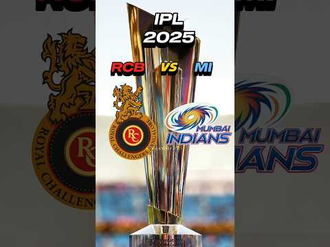 RCB vs MI in IPL 2025