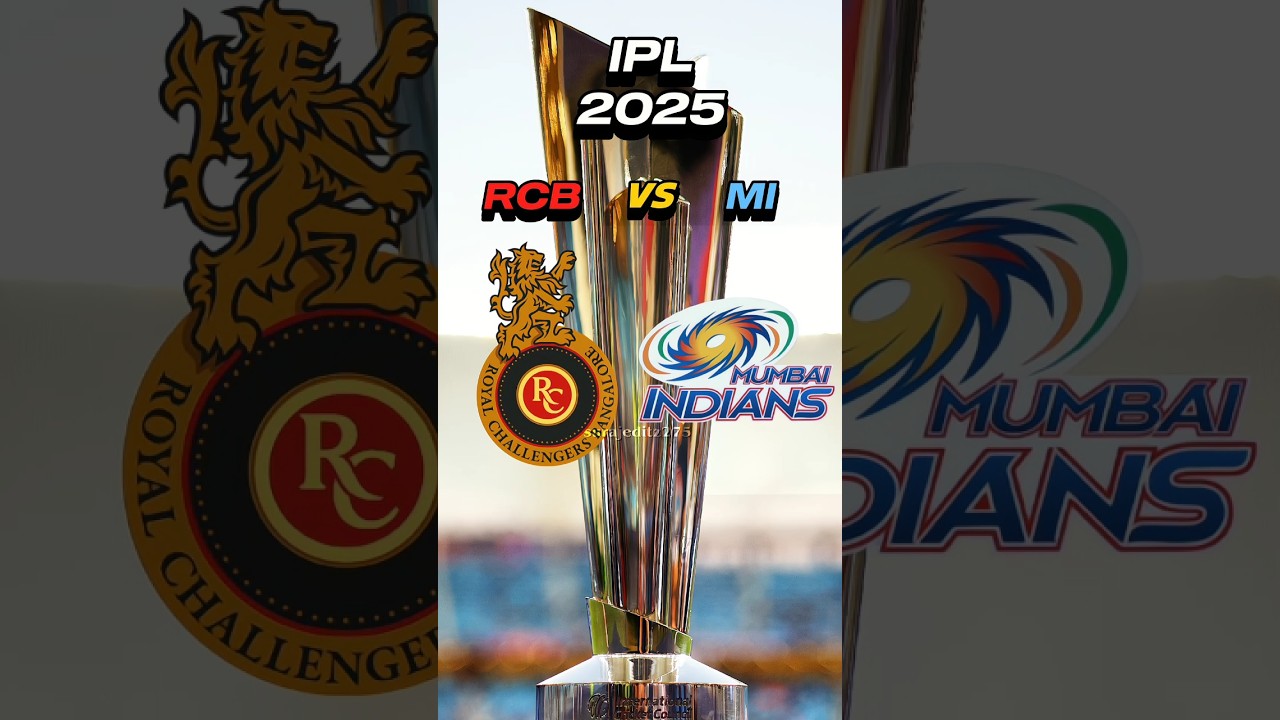 RCB vs MI in IPL 2025