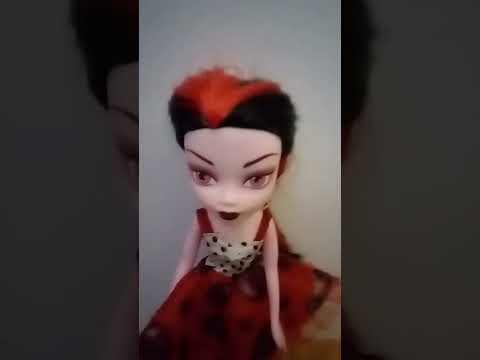 fake monster high doll restyle