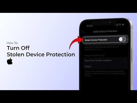 How to Turn Off Stolen Device Protection on iPhone (iOS 18)?