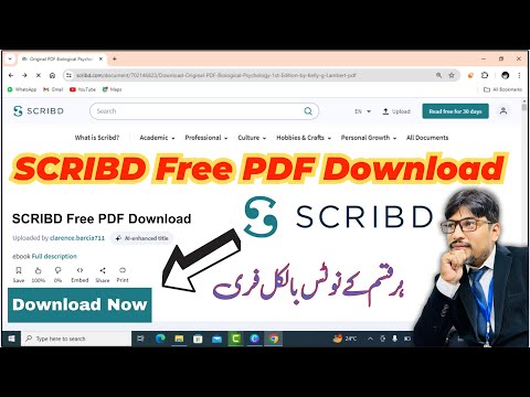 Scribd Free PDF Download | How to Download Notes from Scribd for free | Zeeinfotech | Urdu/Hindi