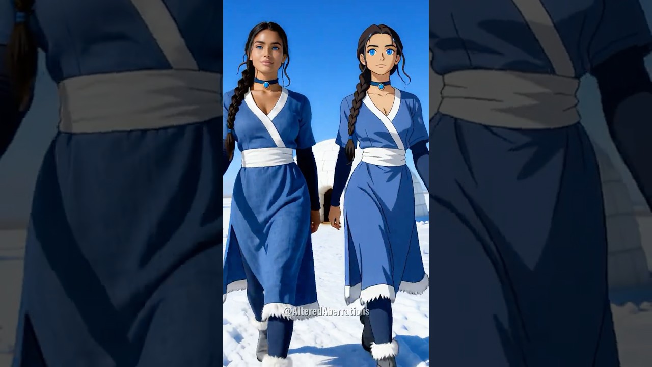 Avatar: The Last Airbender - Anime vs Real Life 🌊🔥