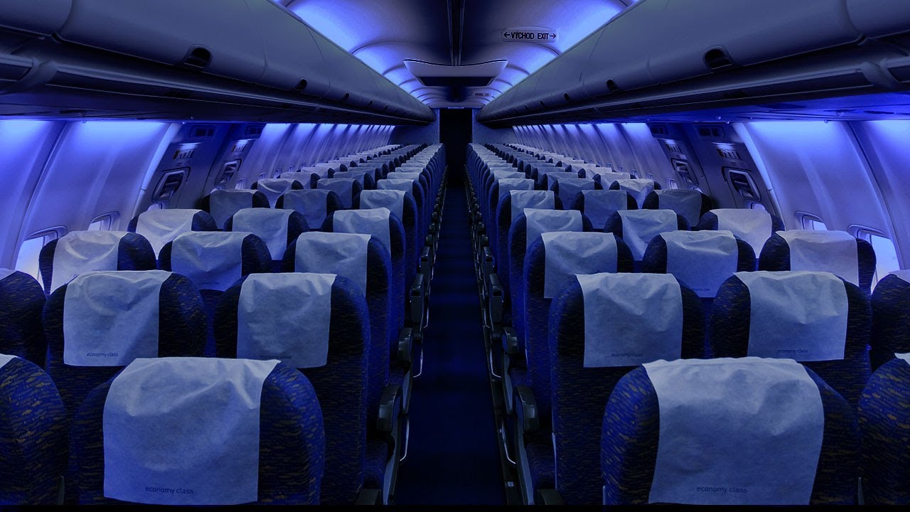 10-Hour Airplane Cabin White Noise for Sleep & Focus ✈️