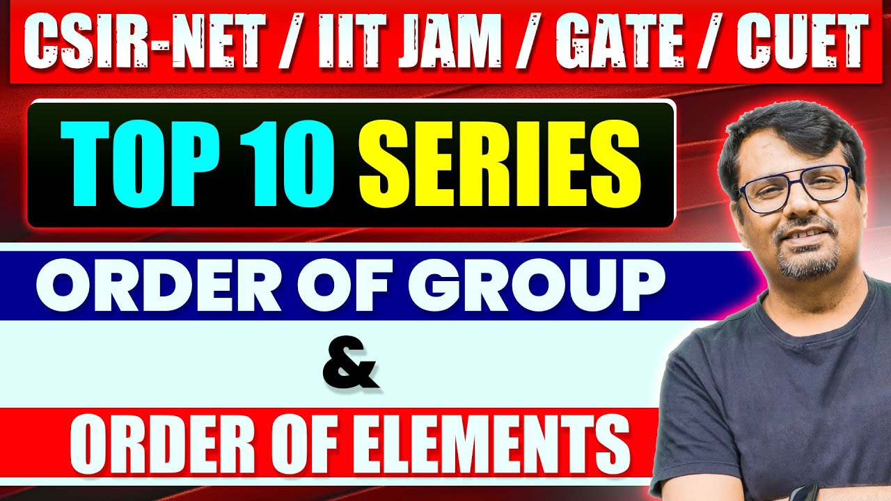 Master Group Theory: Key Elements & Group Order | Top Tips for CSIR NET, IIT JAM, GATE & CUET 📚
