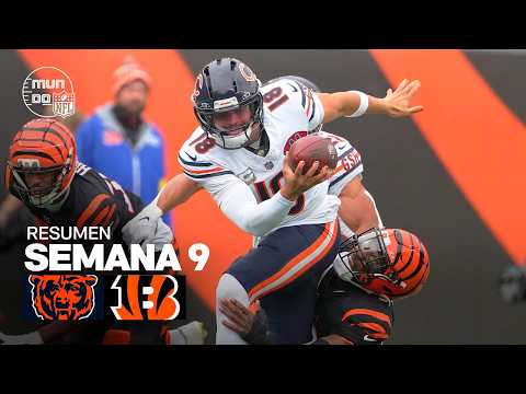 Chicago Bears vs. Cincinnati Bengals | Resumen NFL en español - Semana 9 | NFL Highlights 2025
