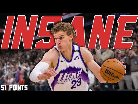 Lauri Markkanen Drops 51 POINTS! | Career Night for the Utah Jazz Star