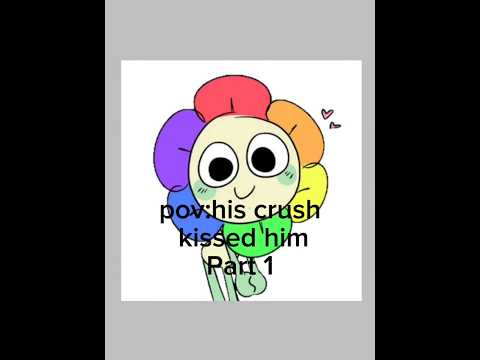 Pov:His crush kissed him Dandy's world #sprout #dandy#dandyworld#reaction#astro#main#shelly#Vee#main