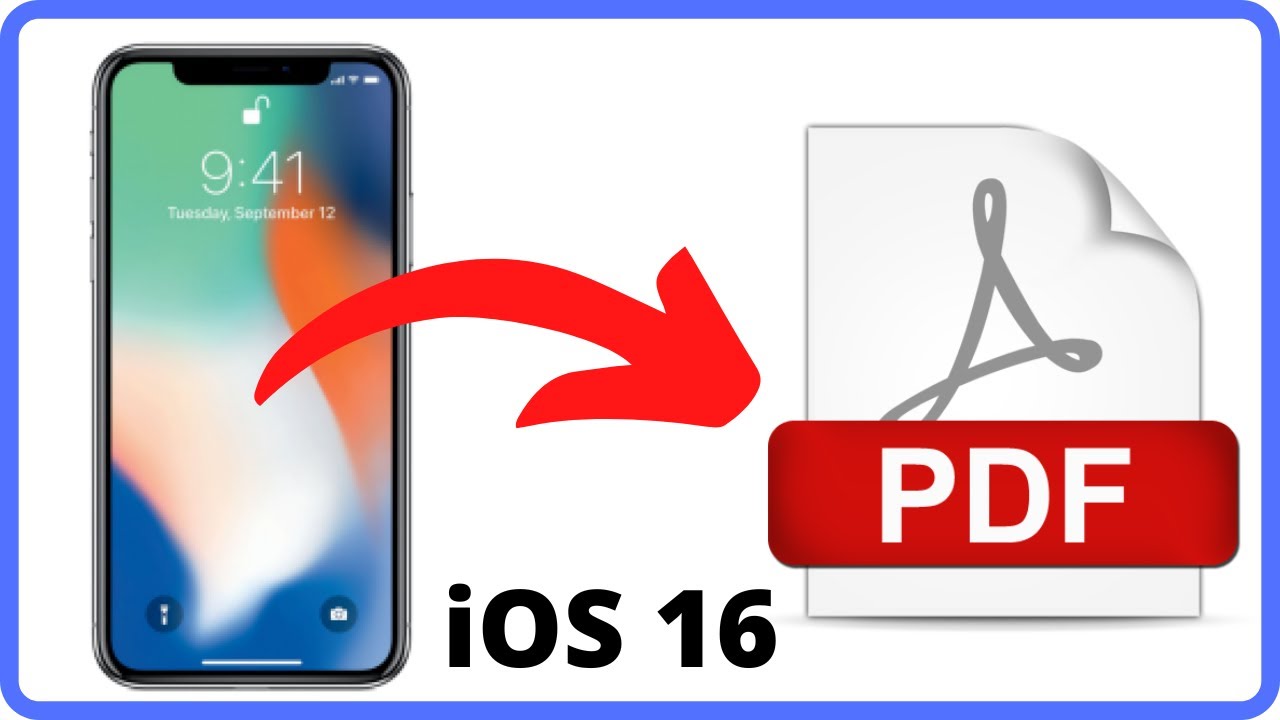 How to Convert Photos to PDF on iPhone iOS 16 (2023 Tutorial)