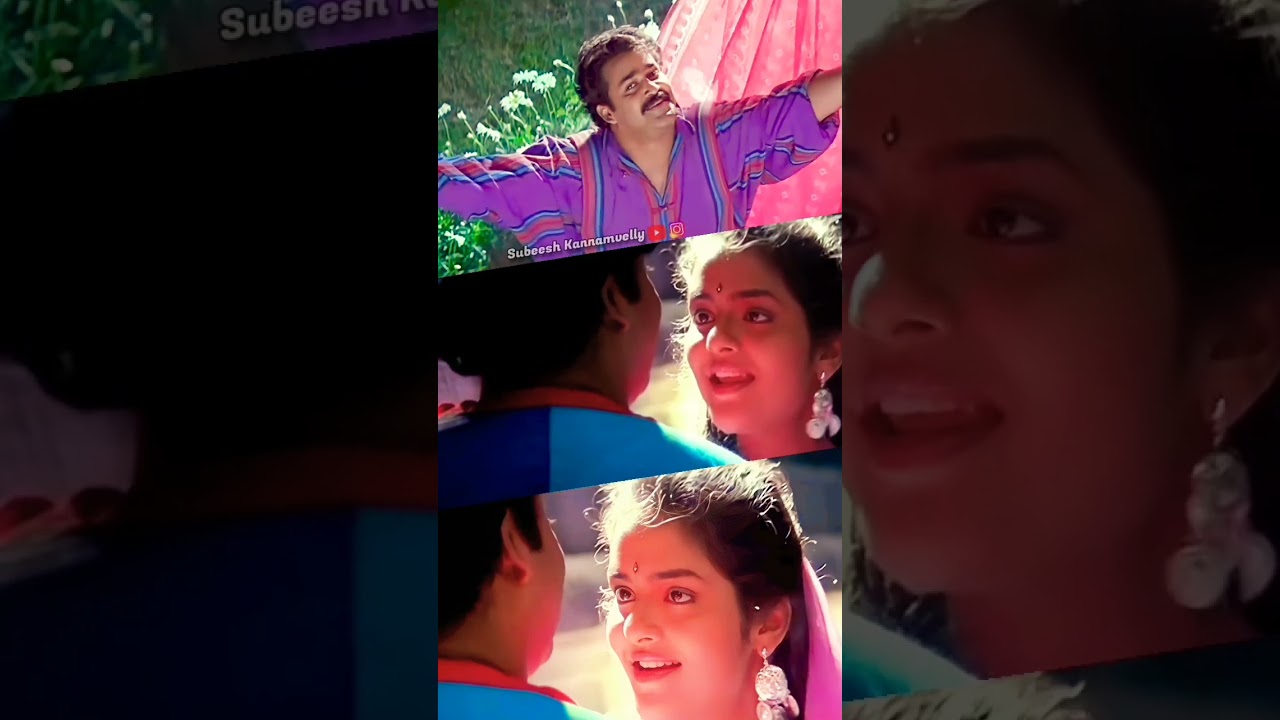 കുനുകുനെ ചെറു കുറുനിരകൾ || യോധ || എ.ആർ റഹ്മാൻ || മോഹൻലാൽ💞 മധു ബാല #whatsappstatus