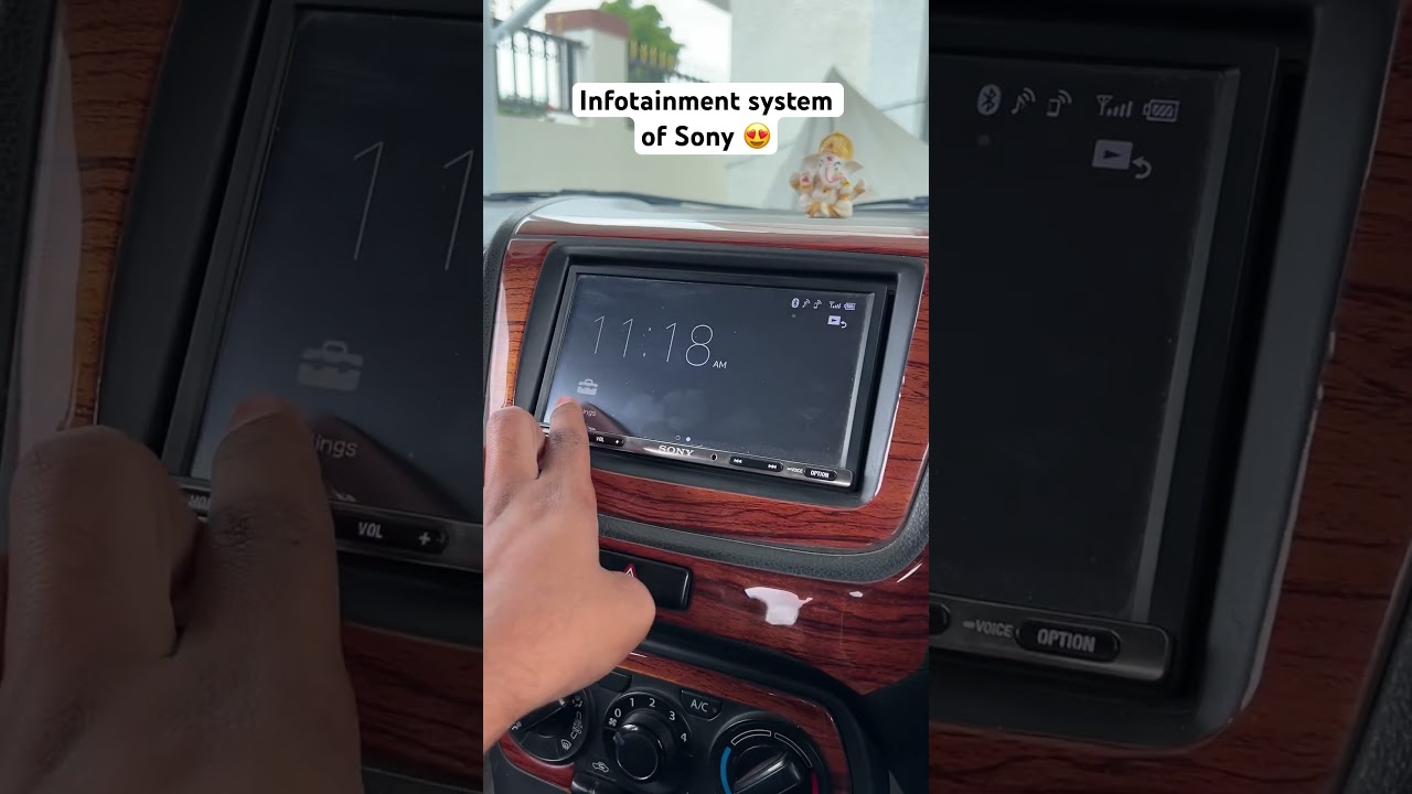 Infotainment System of Sony 😍 #shorts #viral #youtubeshorts #hindi