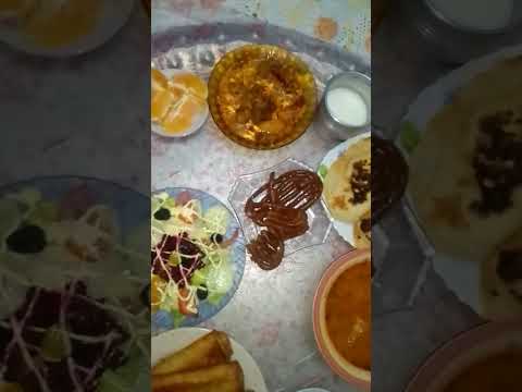 طريقة تحضير طاولة رمضان