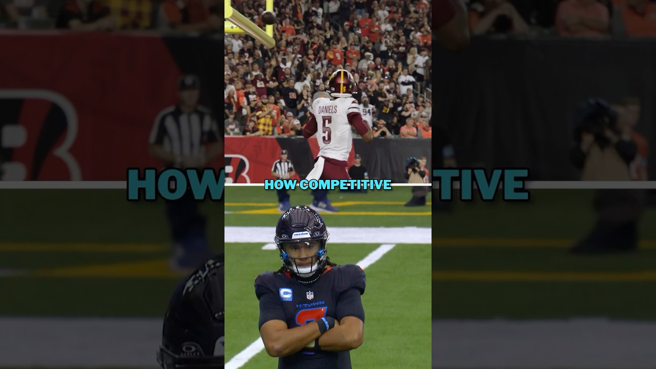 Jayden Daniels Breaks Down CJ Stroud’s Rookie Stats 👀