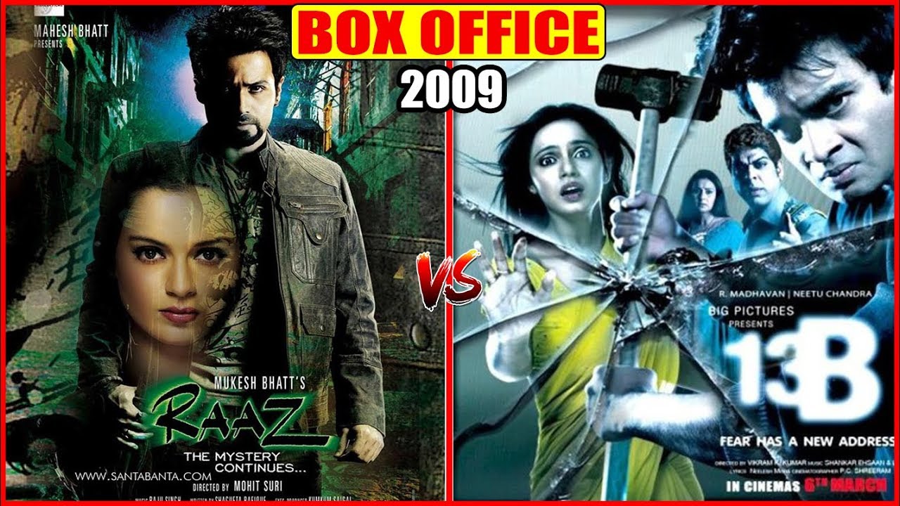 Raaz The Mystery Continues 2009 vs 13B 2009 Movie Budget, Box Office Collection and Verdict