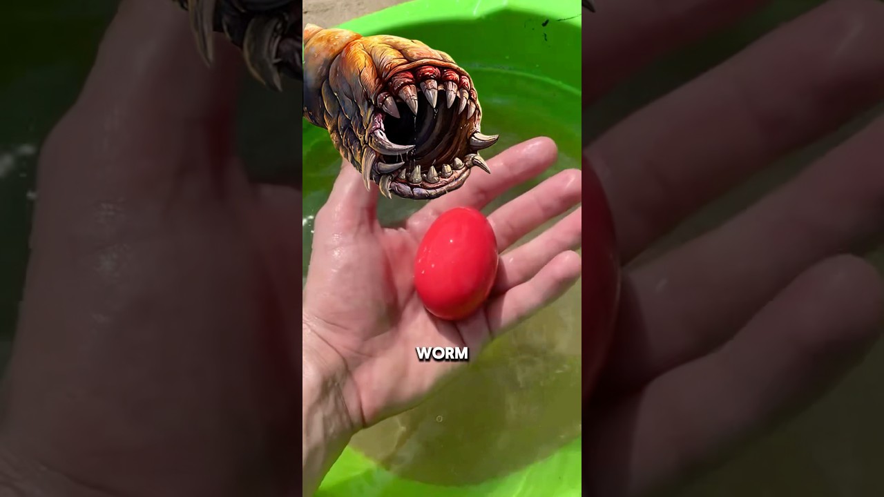 Avoid Bare Hands with Sand & Discover Death Worm 🐛