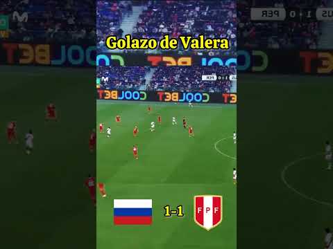 El GOLAZO de Alex Valera que SALVÓ a Perú vs. Rusia | Empate 1-1 ¡CALLANDO BOCAS! Alex Valera