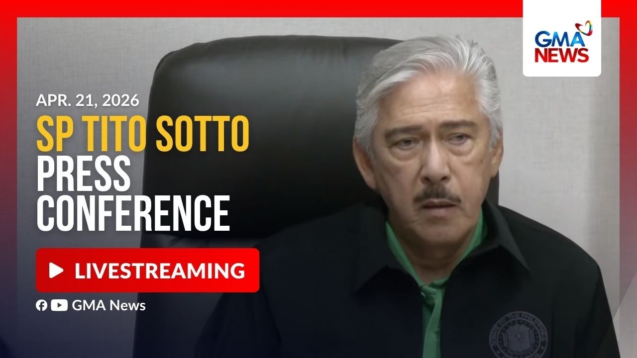 LIVE - Senate President Tito Sotto press conference on VPSD impeachment - Replay | GMA News