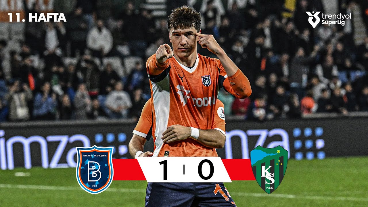 Başakşehir (1-0) Kocaelispor - Maç Özeti | Trendyol Süper Lig 2025/26
