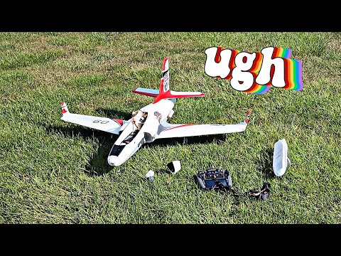 Crashing My E-flite Viper 90mm Jet (Again)