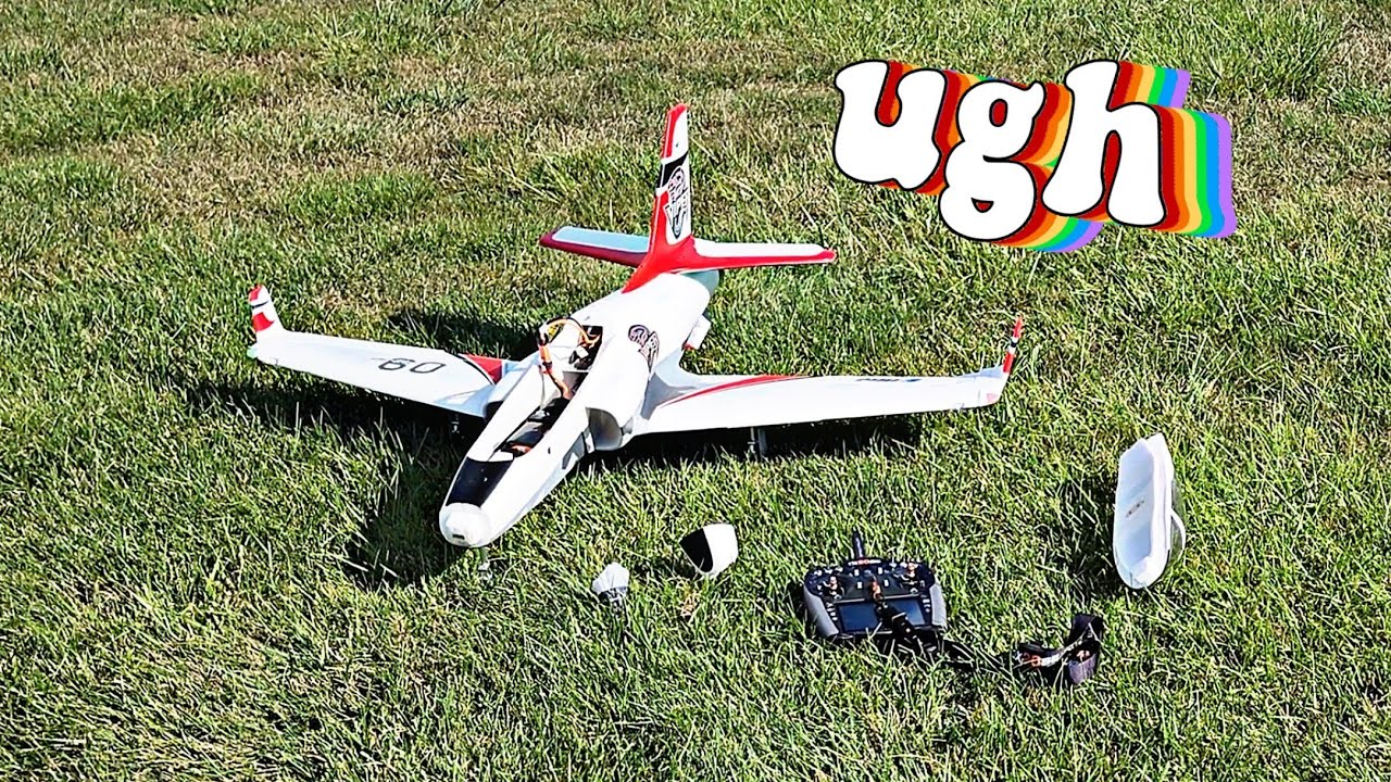 Epic Flight Fail: Crashing My E-flite Viper 90mm Jet Again ✈️