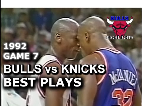 May 17 1992 Bulls vs Knicks game 7 highlights