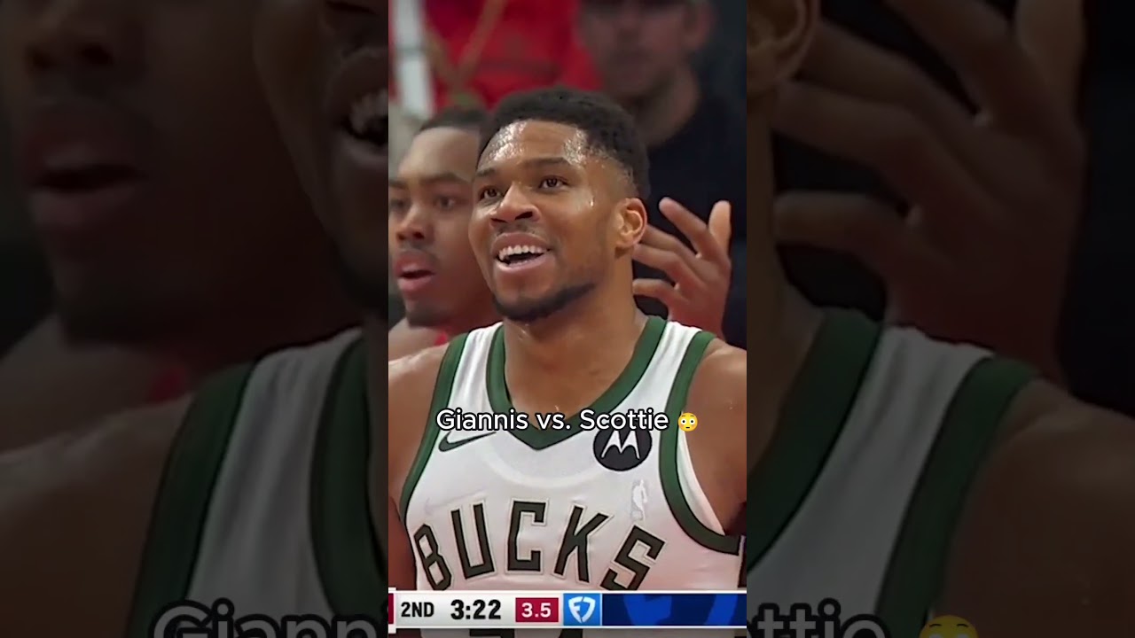 Scottie Barnes Gets Physical with Giannis in Intense Showdown 👀