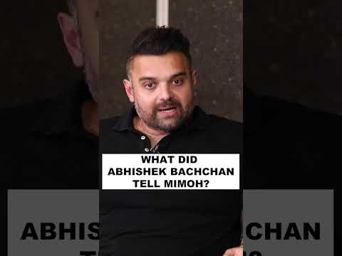 What did Abhishek Bachchan tell Mimoh?