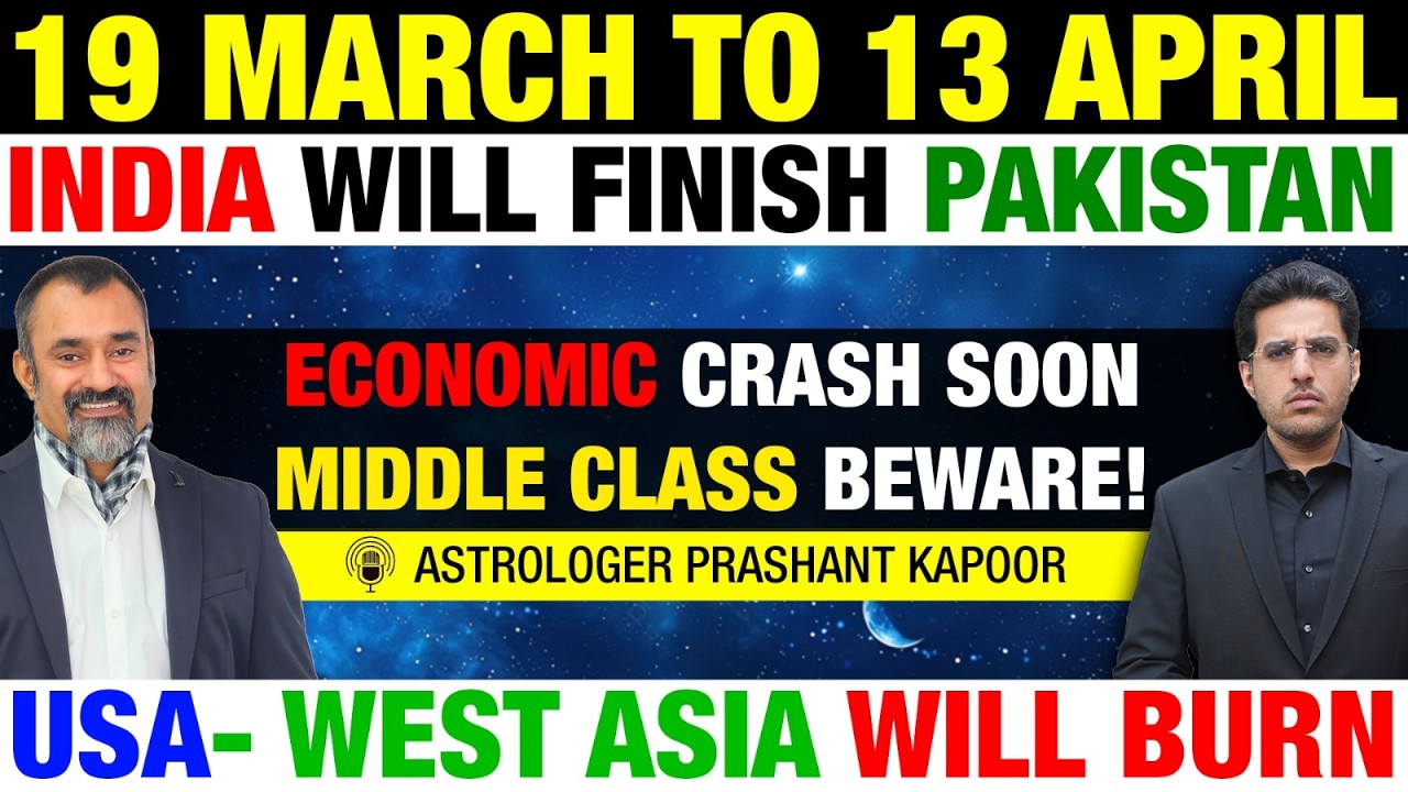 India-Pakistan Tensions & Economic Warning 🚨