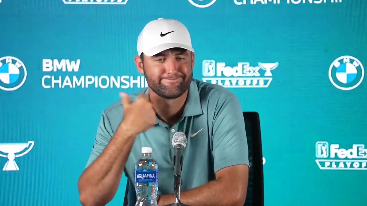 Scottie Scheffler Reflects on BMW Championship Victory and Iconic 17th Hole Chip-In