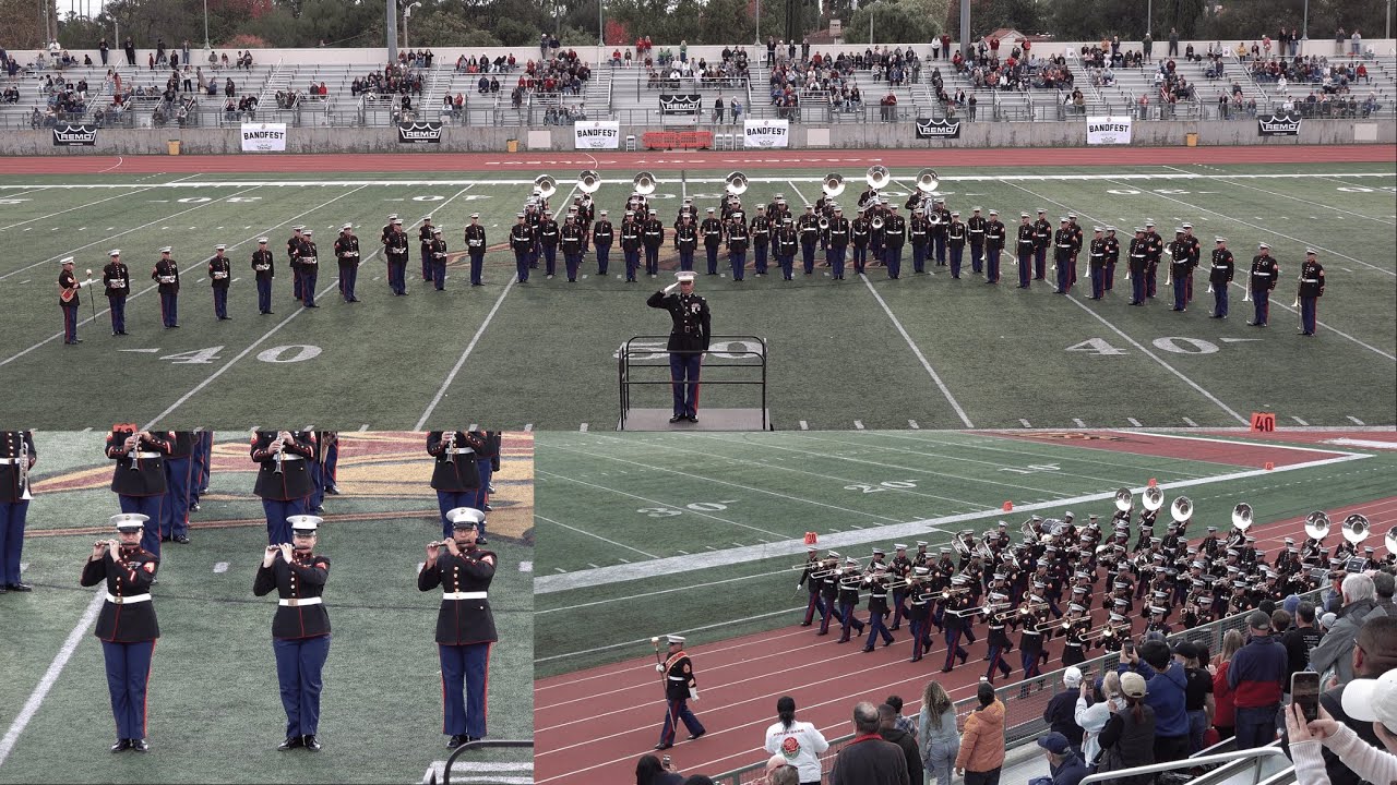 USMC West Coast Band at 2026 Pasadena Bandfest 🎺