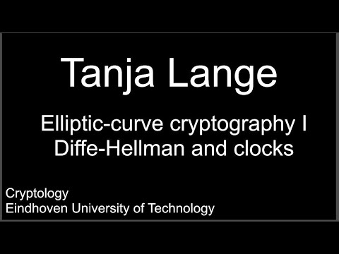 Elliptic-curve cryptography I - Diffie-Hellman and clocks
