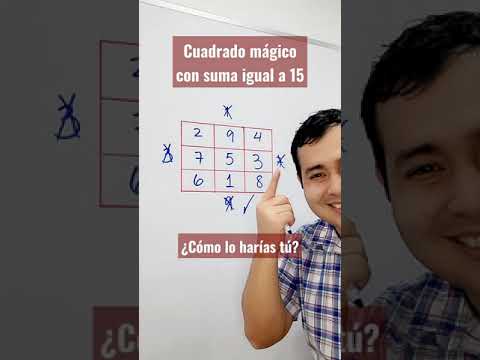 CUADRADOS MÁGICOS EN SEGUNDOS | RAZONAMIENTO MATEMÁTICO