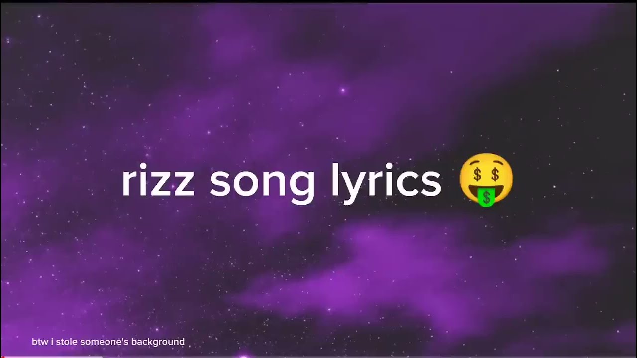 Rizz Song Lyrics 🎶
