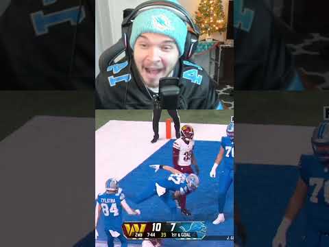 Sam LaPorta Insane One Handed Touchdown! #nfl #nfltrending #nflviral #nflplayoffs #lions #commanders