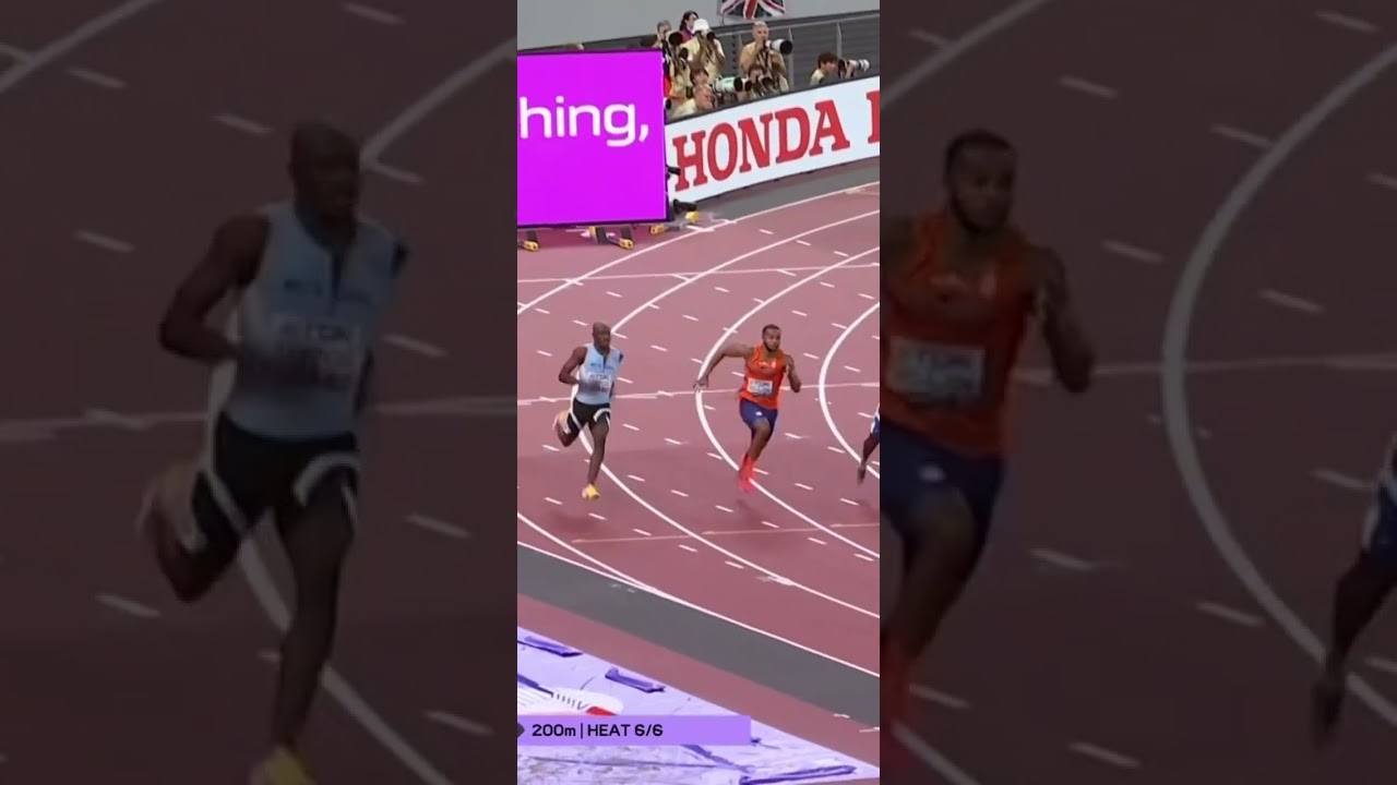 Tebogo Advances to 200m Semis πββοΈ