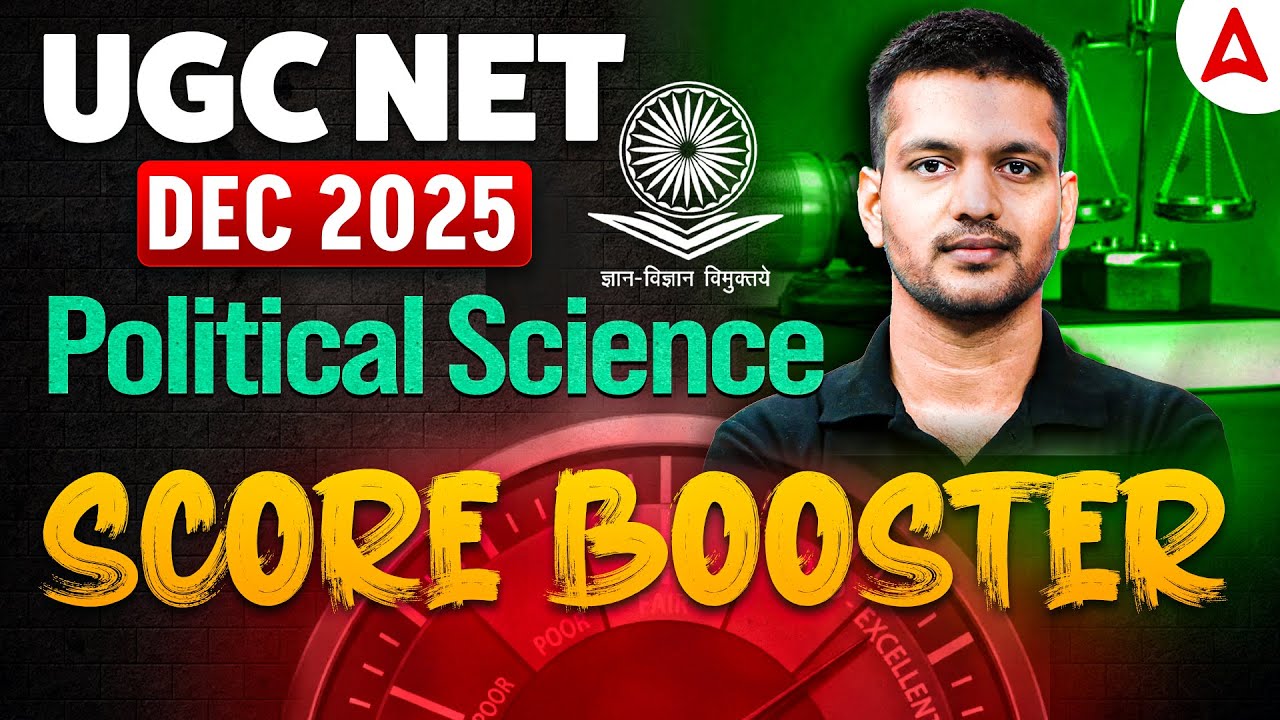 UGC NET Political Science: Key Question Revision by Puneet Sir 📚