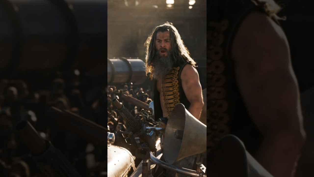 Escape from Gas Town 🚗 #Furiosa #Dementus